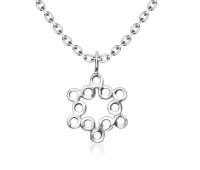 Turtle Shaped Silver Necklace SPE-5258